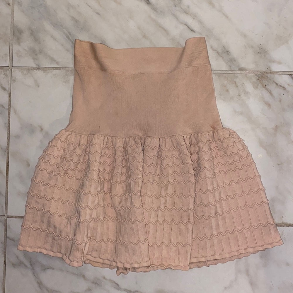 BCBG High Waisted Stretchy Mini Skirt